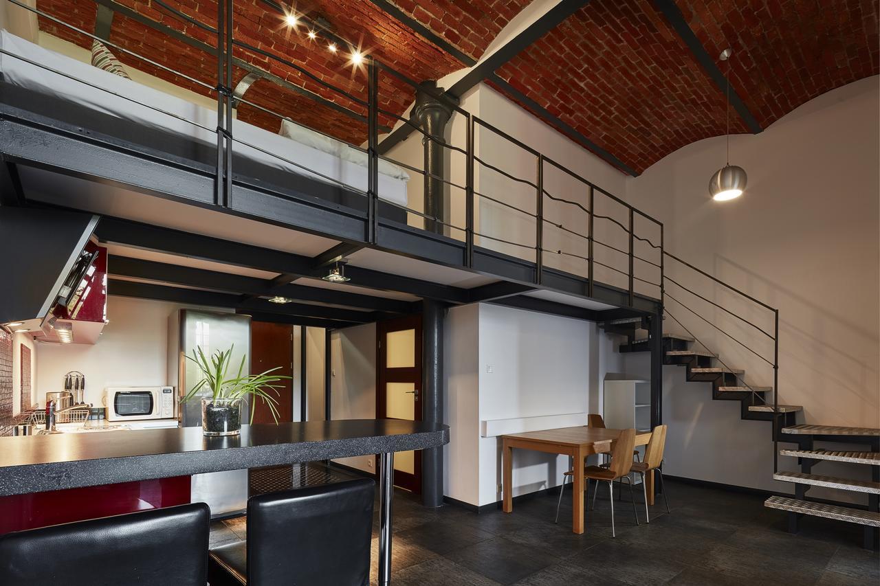 Loft Aparts Łódź Rom bilde